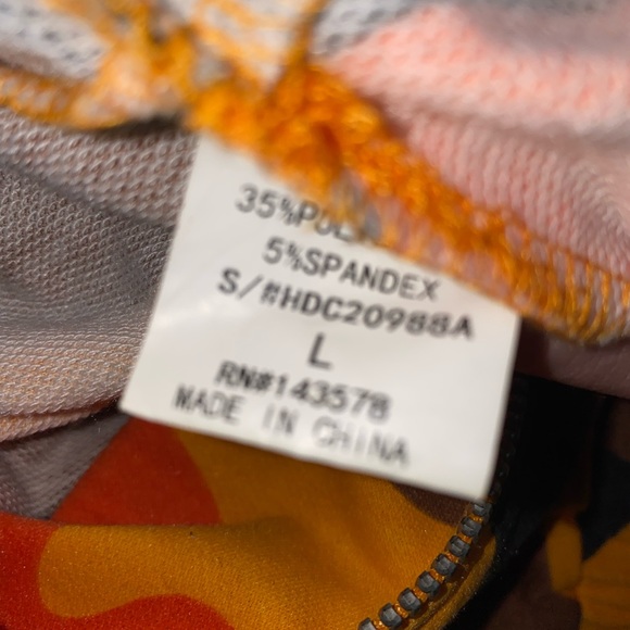 Cropped orange army hoodie - Picture 7 of 12